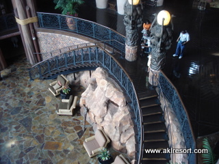 Staircase to second floor